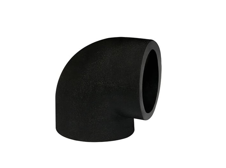 hdpe pipe fittings 90 degree elbow