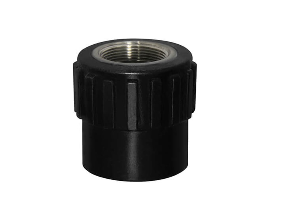 HDPE Socket Fitting-Female Adaptor(Copper Thread)