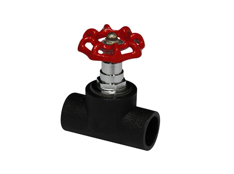 HDPE Socket Fitting-Stop Valve