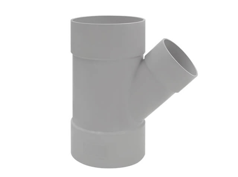 PVC-U 45° DWV Plain Junctions F&F