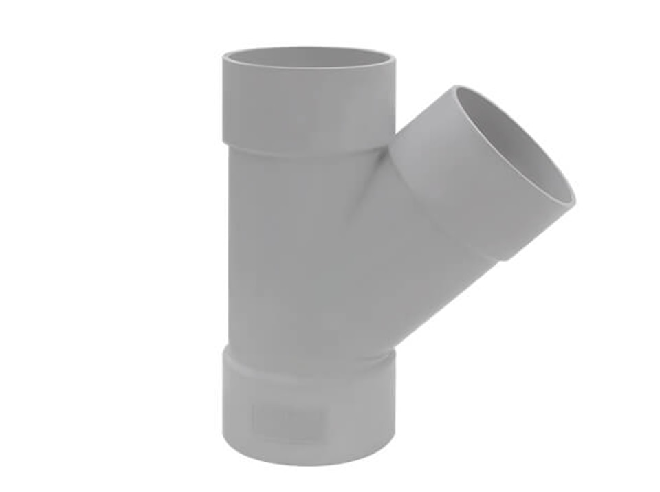 PVC-U 45° DWV Plain Junctions F&F