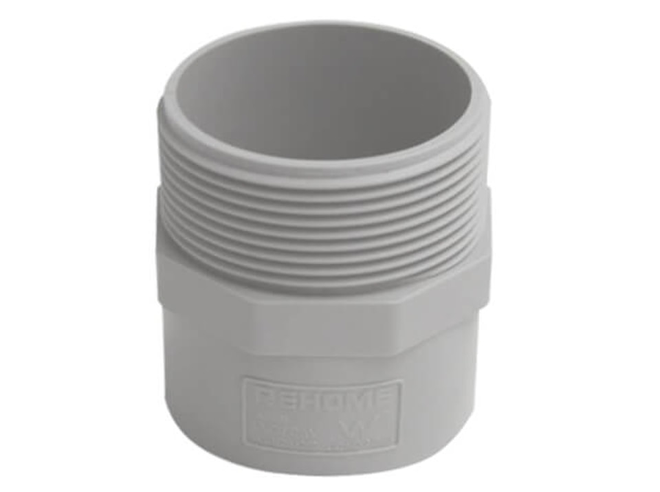 PVC-U DWV Male Iron Connectors