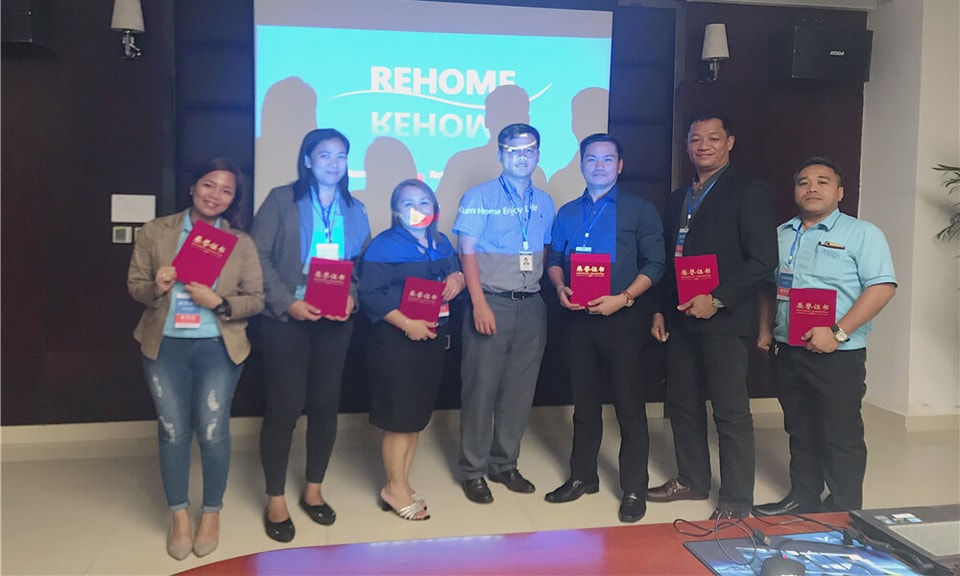 REHOME'S Brand Agents Came To The Factory