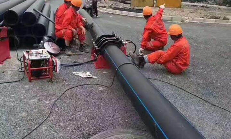 REHOME DN630 & DN530 HDPE PIPE AND FITTINGS installed in Philippine Civil water supplying system.
