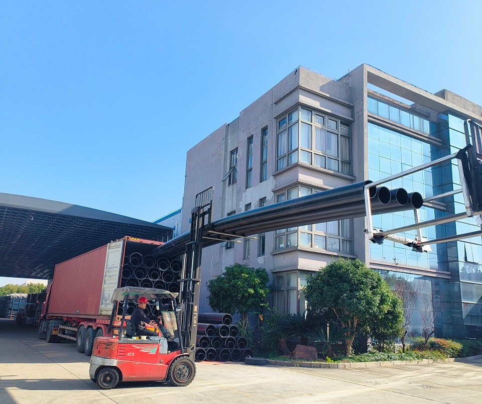 REHOME factory loading area