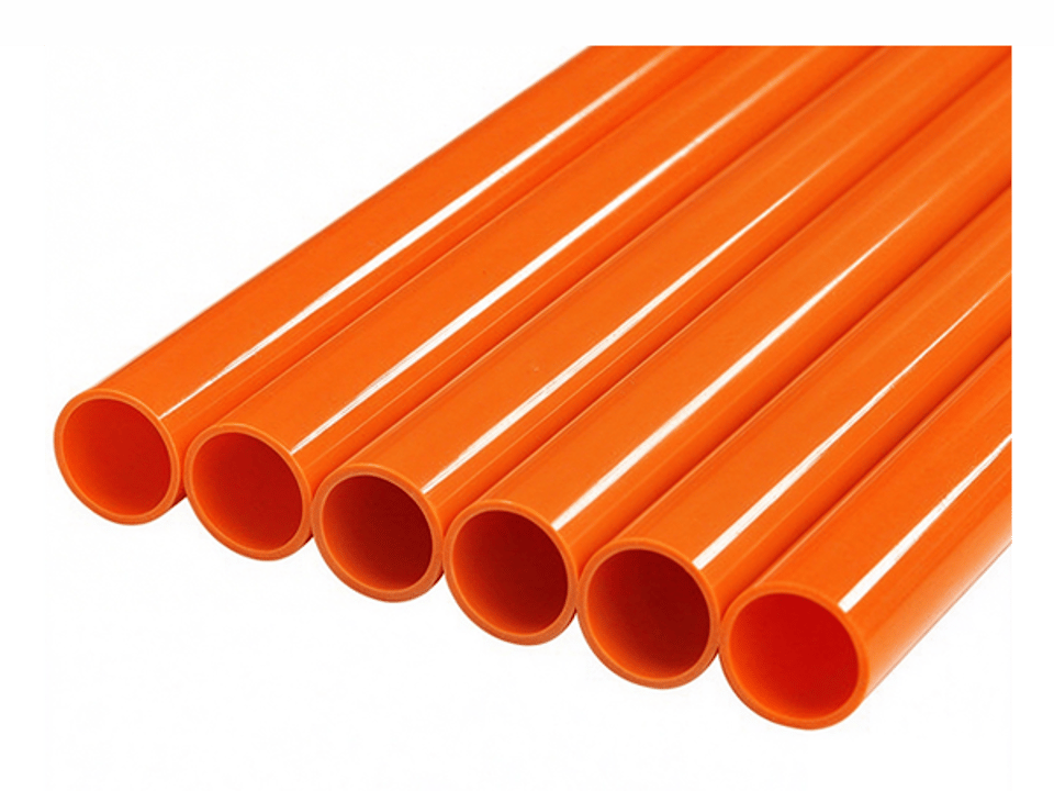 16mm/20mm/25mm PVC conduit pipe - Red