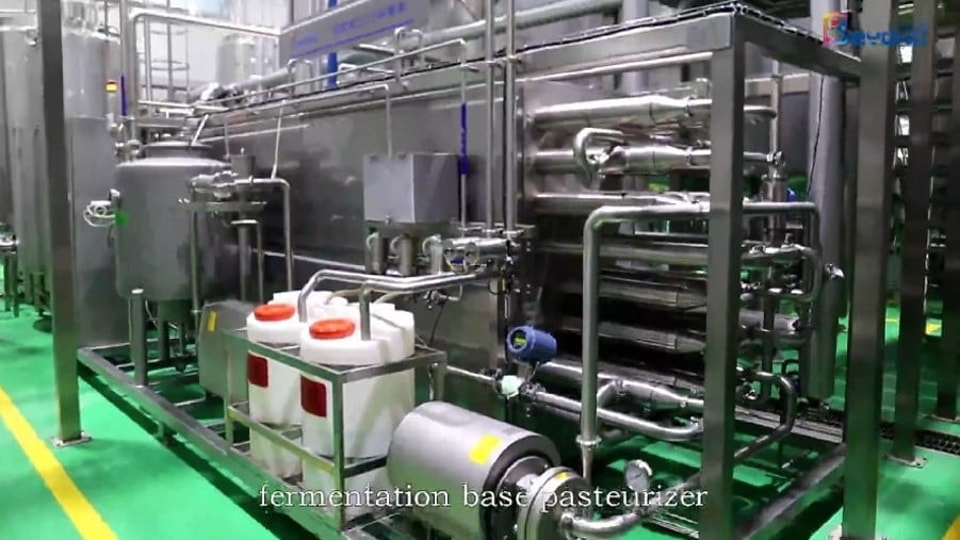 Système de mélange et de pasteurisation pour boissons et liquides buccaux