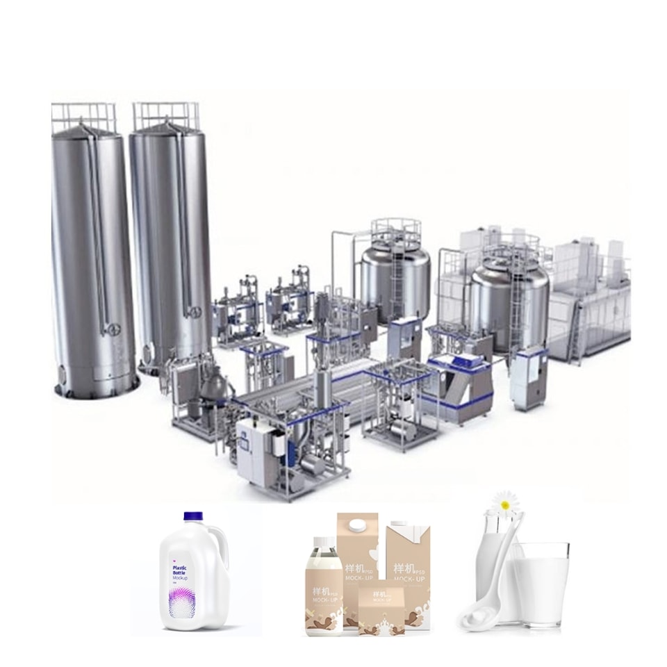 Ligne de transformation de lait pasteurisé