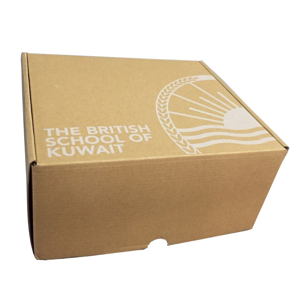 Corrugated paper material Notebook box for shipping
