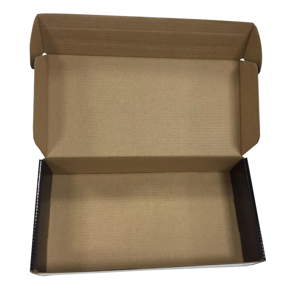 Corrugated black printing notebook box for shipping