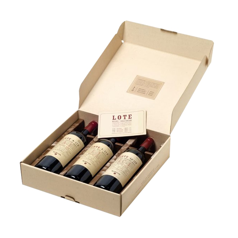 Folding 3 Pack Box With Insert