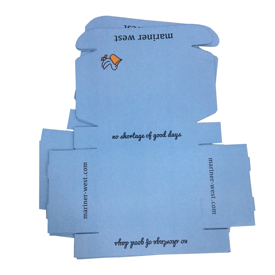 Custom Made Printed Corrugated Tuck Top Box