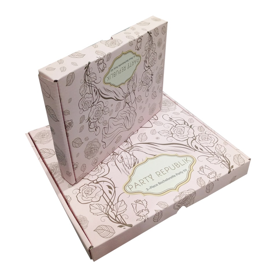 Custom Pink Mailer Box