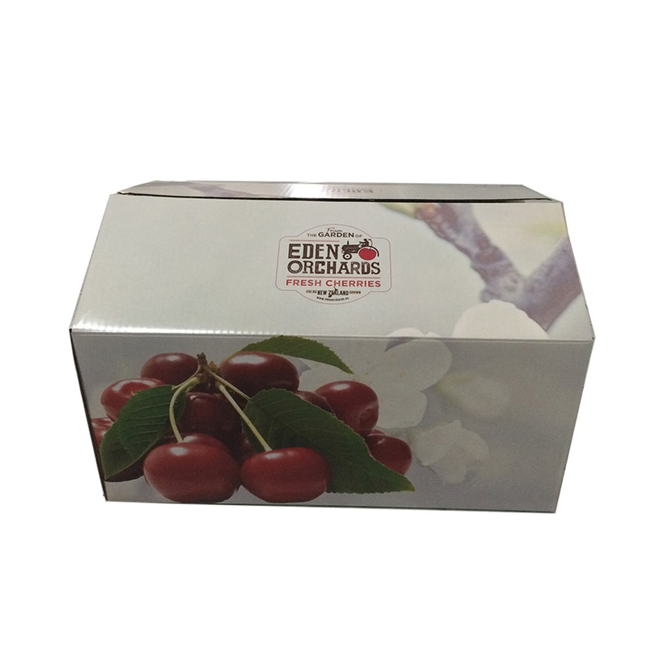 Protective Shipping Corrugated Carton Regular Slotted Boxes For Cherry Packaging