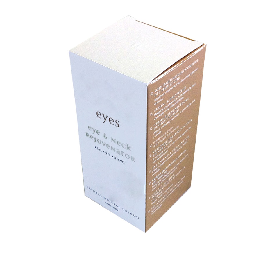 Factory Price CMYK color printing Eco-Friendly Eye Cream Paper Box