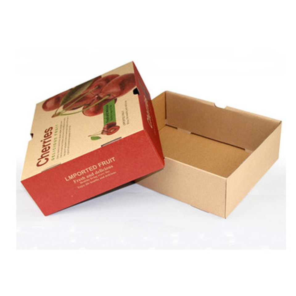 lid and base apple shipping box