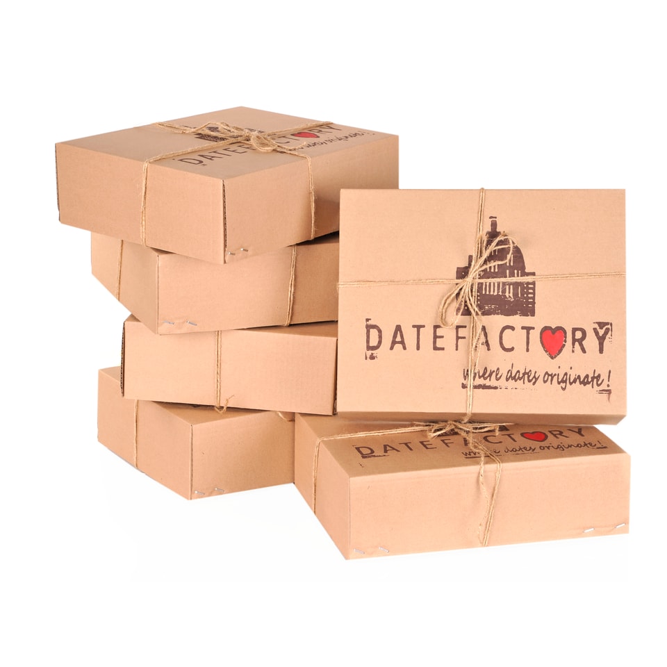 dates packaging Shipping corrugated cartons boxes