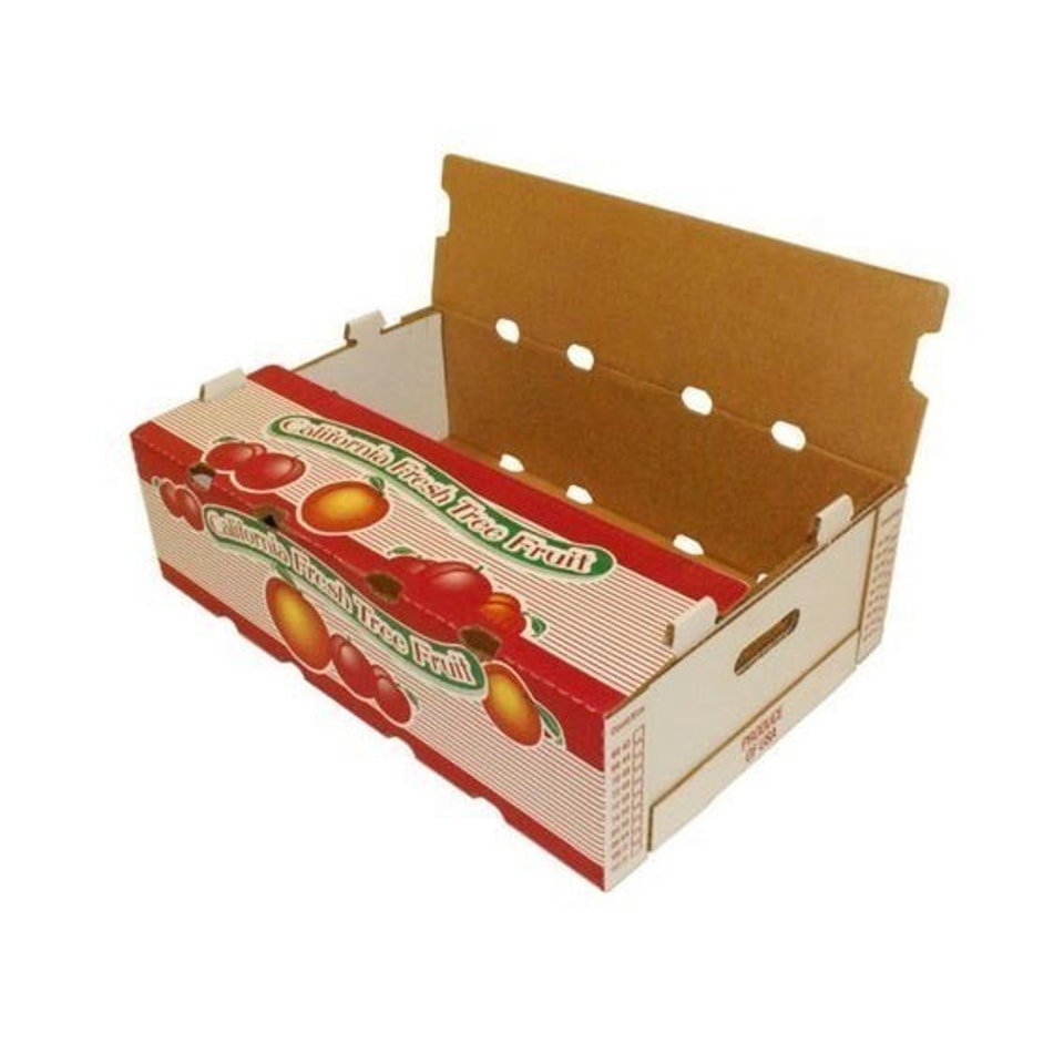 2KG 5KG 10KG custom printing color corrugated grapes packing boxes