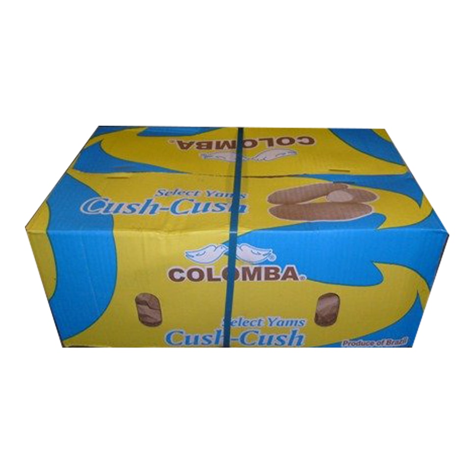 Custom Made Brown Corrugated Yam Box