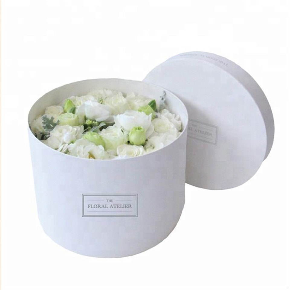 Cardboard Round Flower Boxes