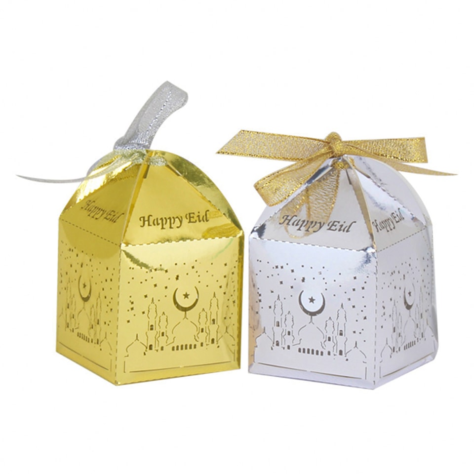 Cardboard Eid Gift Boxes Customized