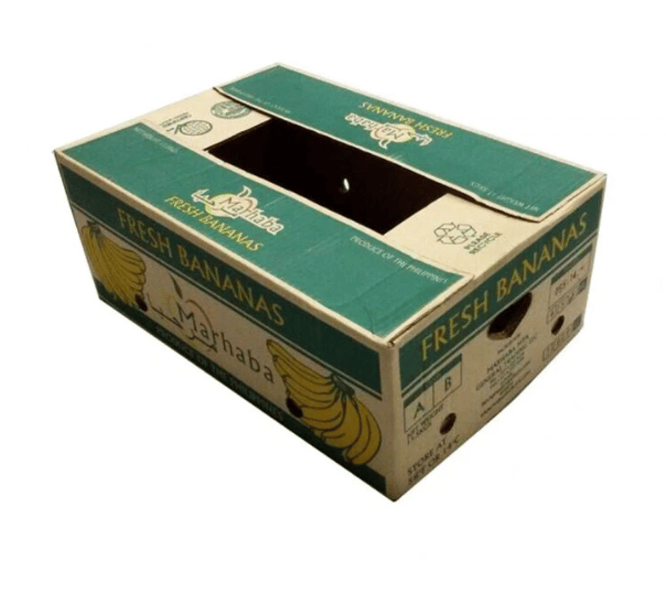 Wholesale Heavy Duty Hard Cardboard Banana Box