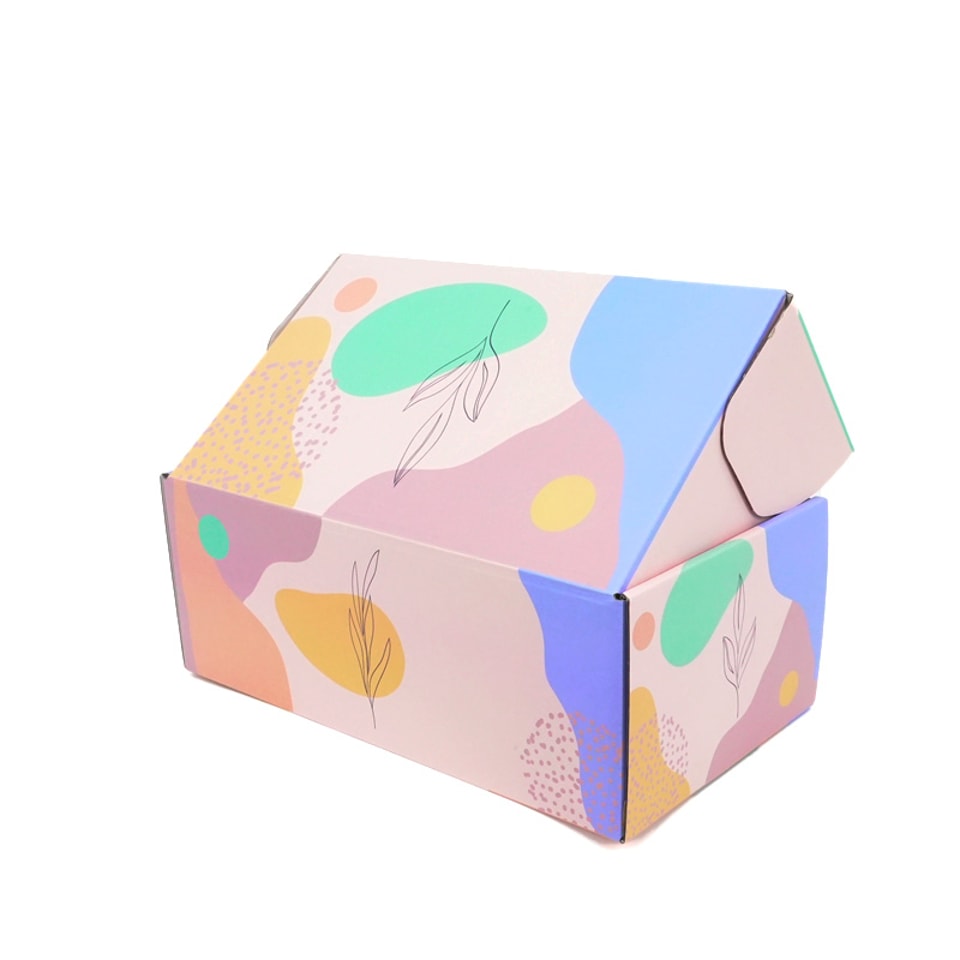 Custom printed CMYK full color packaging gift boxes