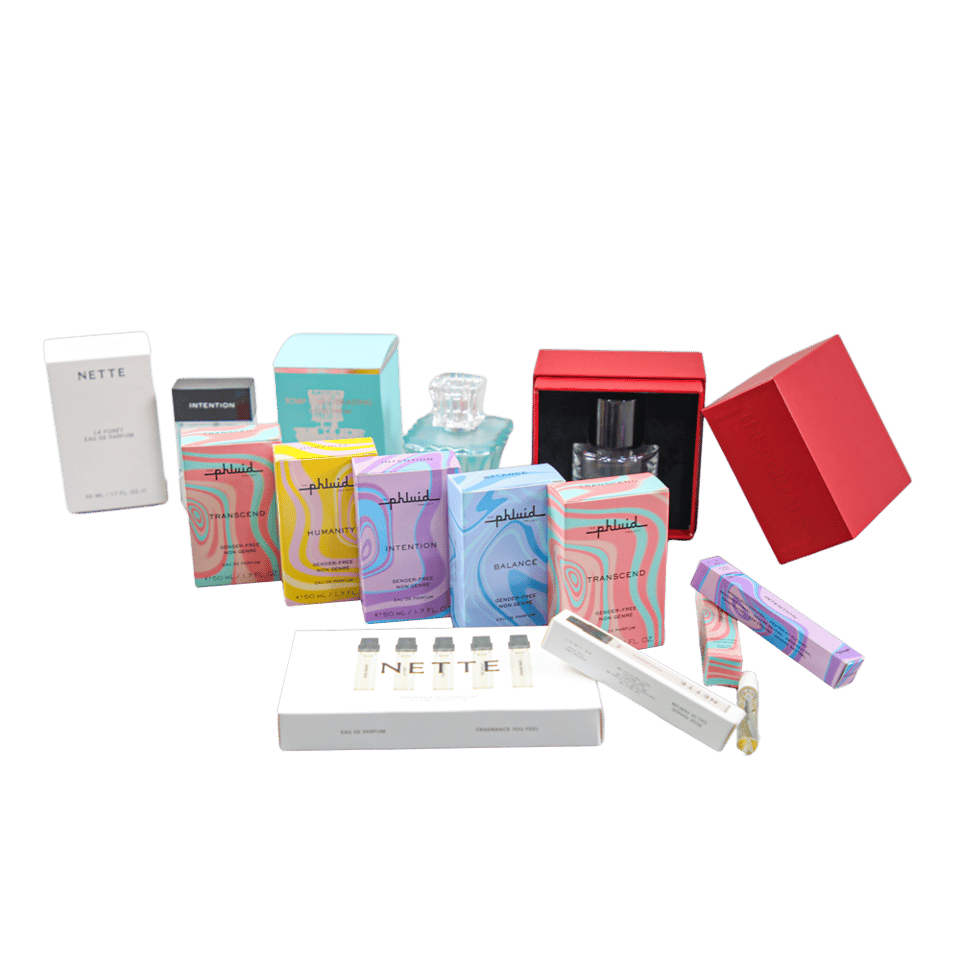 Perfume packaging box
