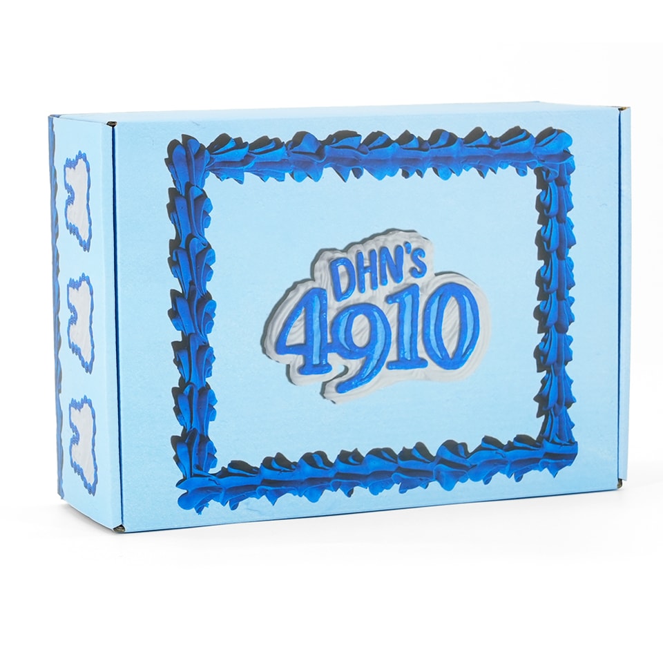 Paper box small gift folding