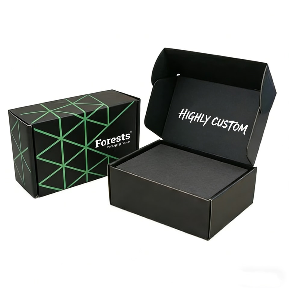 B Flute Kraft Packaging Paper Box