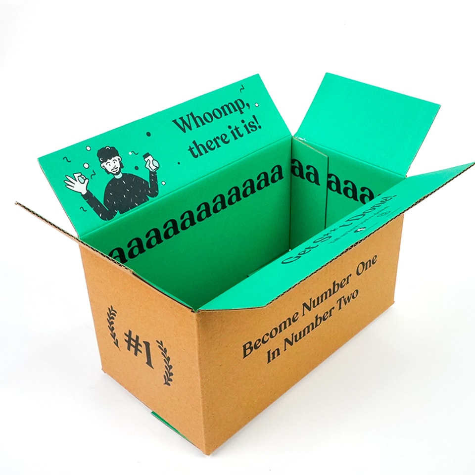 Custom Printed Corrugated Shipping Box