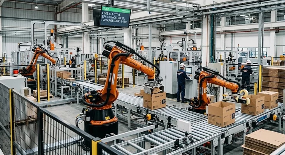 Packaging manufacturing equipment