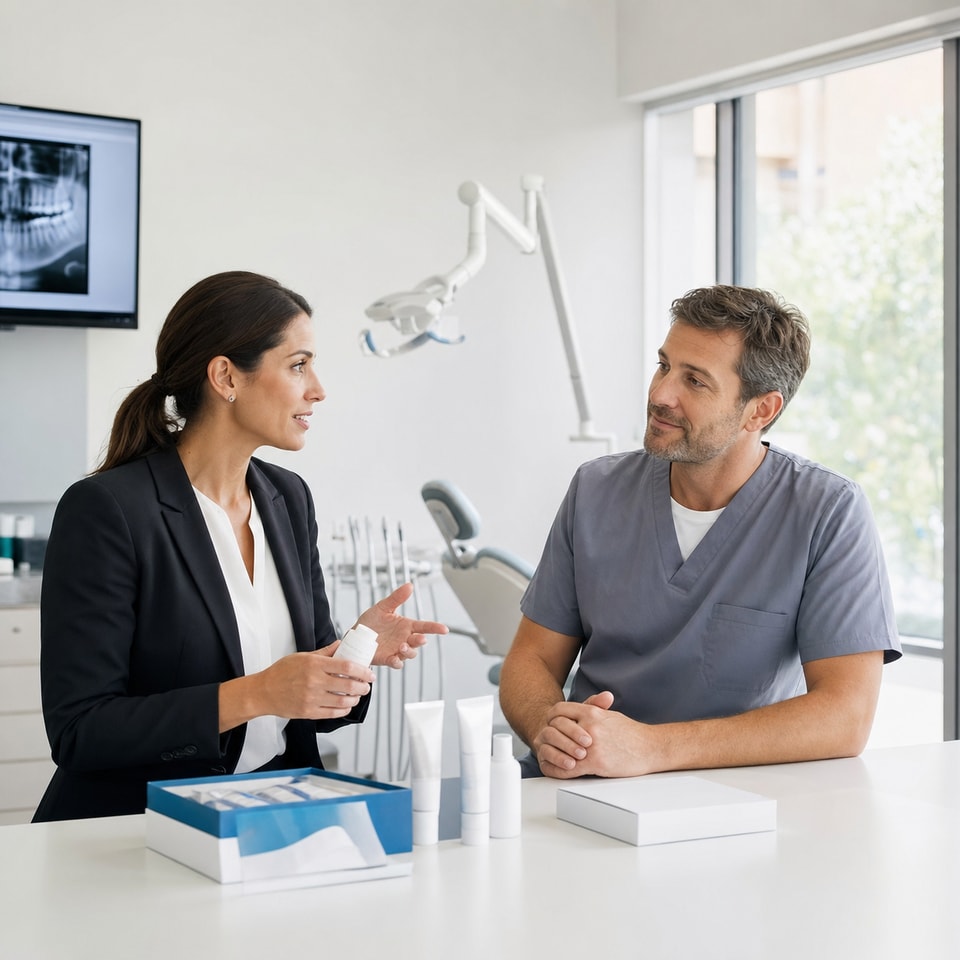 Dental supply and oral healthcare channel