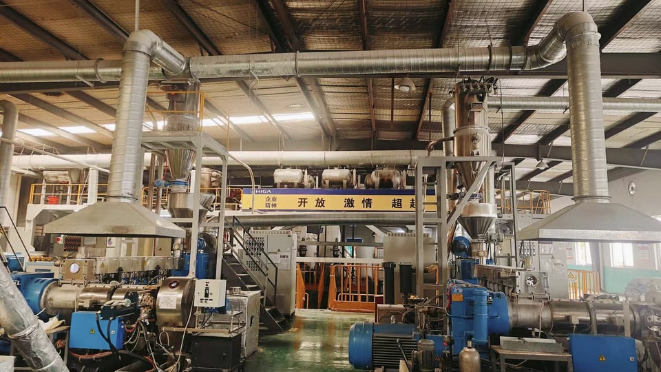 Производственная линия HIGA по компаундированию