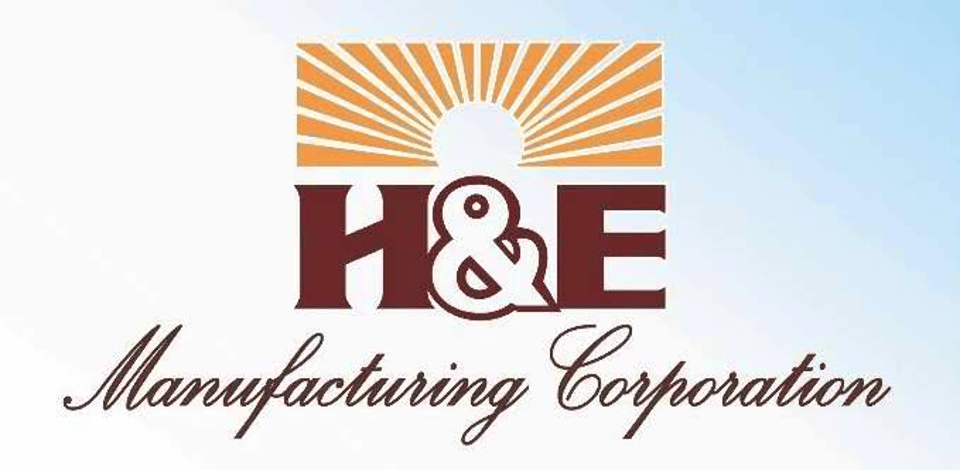 H&E logo