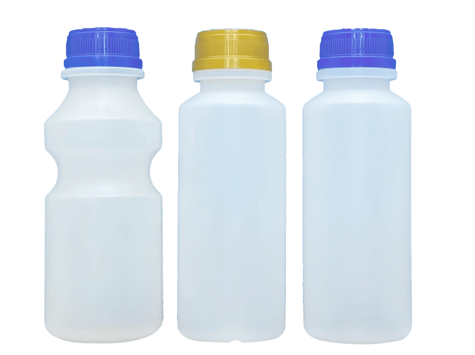Juice bottle sample