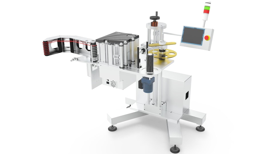 Food Tray/Clamshell Online Printing Labeler