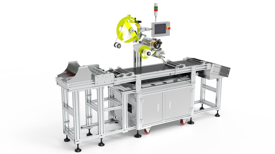 Bag Paging & Labeling Machine