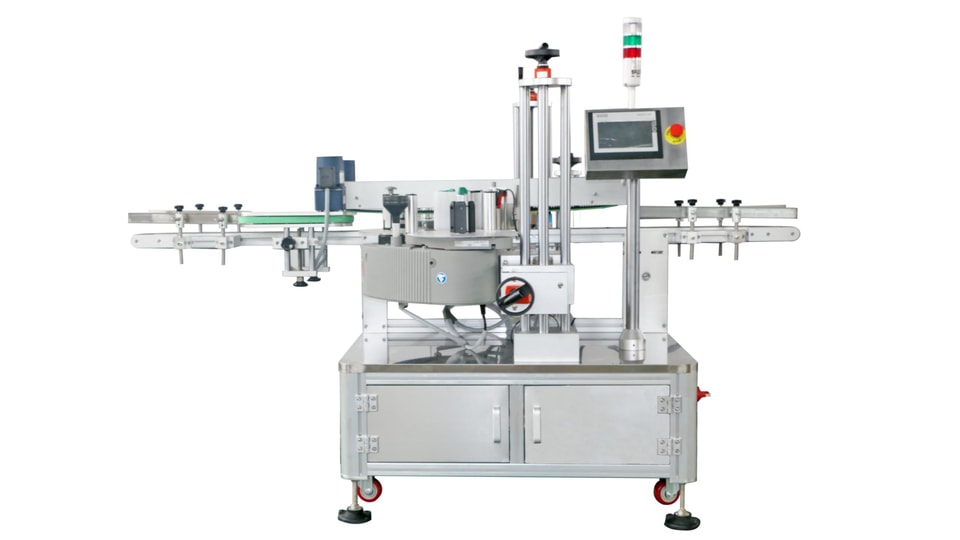 Folding Box Corner Sealing Labeler