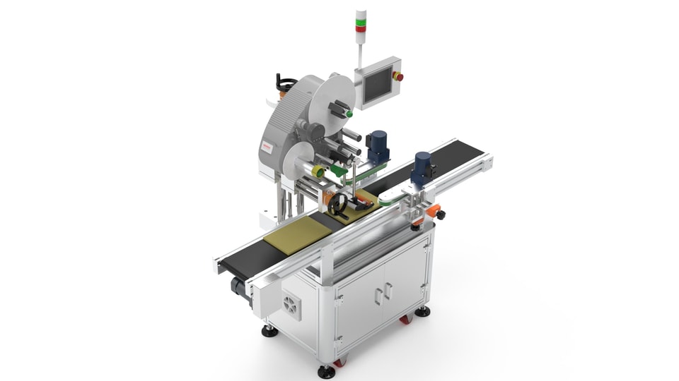 Bag / Pouch Top Labeling machine