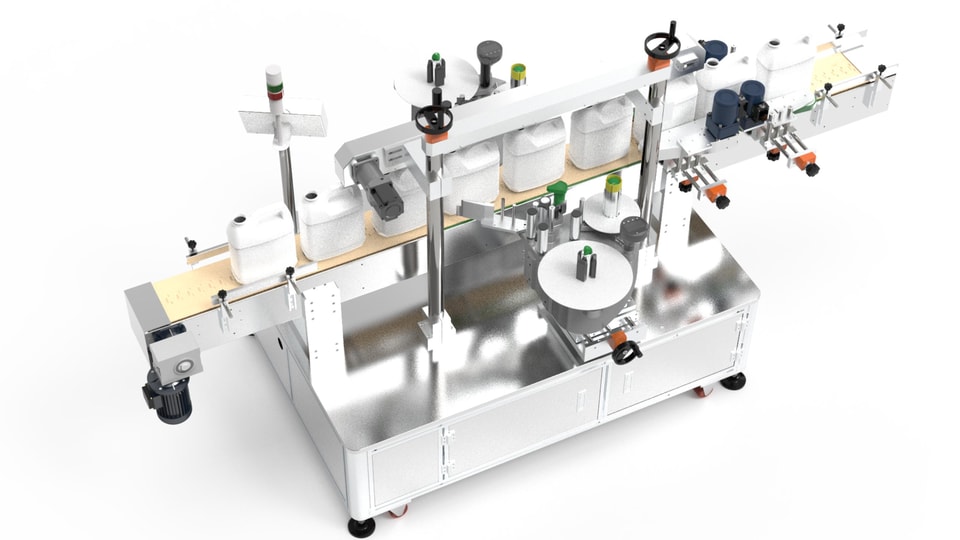 Bottle Front&back Two Sides Labeler