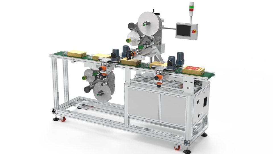 Top & Bottom Sruface labeler