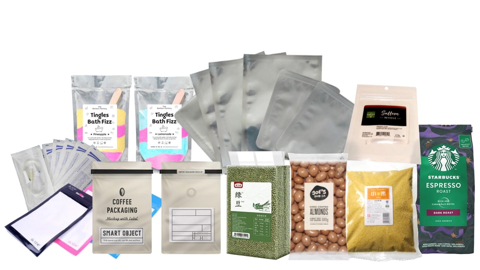 Bag Pouch Labeling Machine