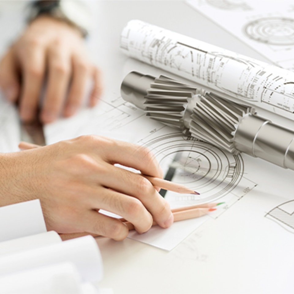 Designzeichnung und Artwork