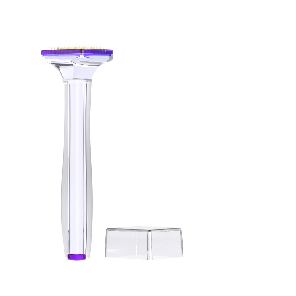 Premium-Titan-Einzelnadeln Gold-Derma-Stempel-Roller 0,2 mm für das Gesicht