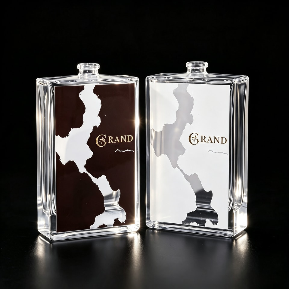 Screen Printing perfume packaging finish