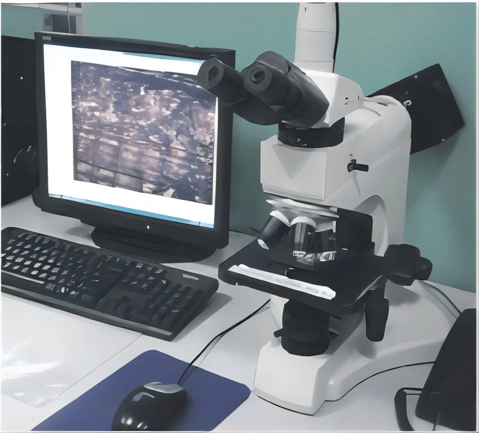 MICROSCÓPIO METALOGRÁFICO