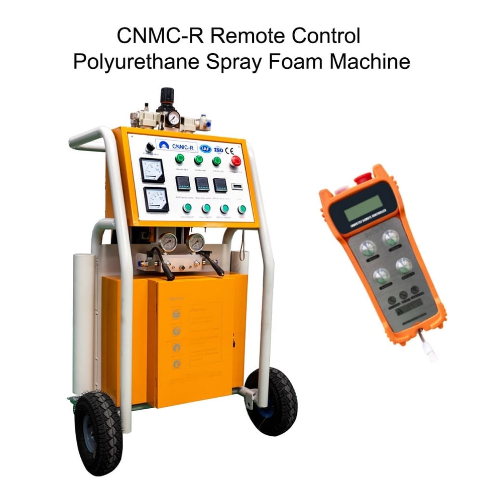 Радиоуправляемая установка для напыления пенополиуретана CNMC-R