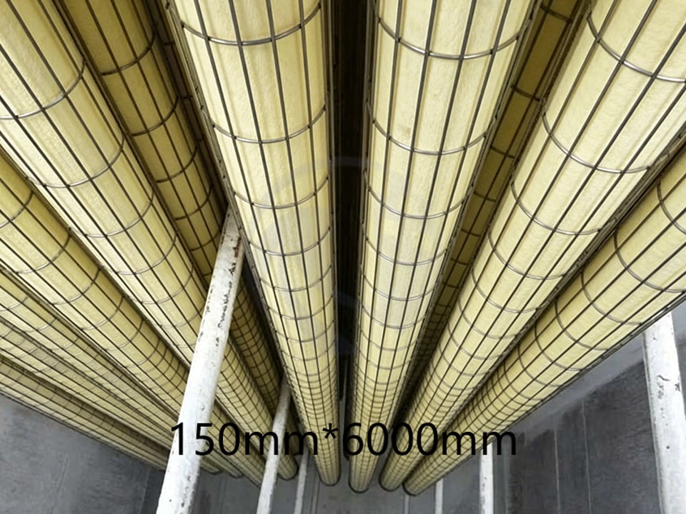 Special Size 150mm Ceramic Fiber Catalytic Filter Tube