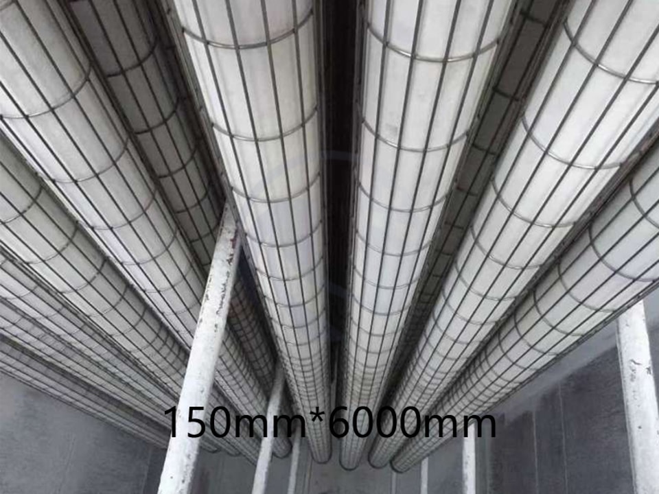 Special Size 150mm Ceramic Fiber Dust Filter Tube